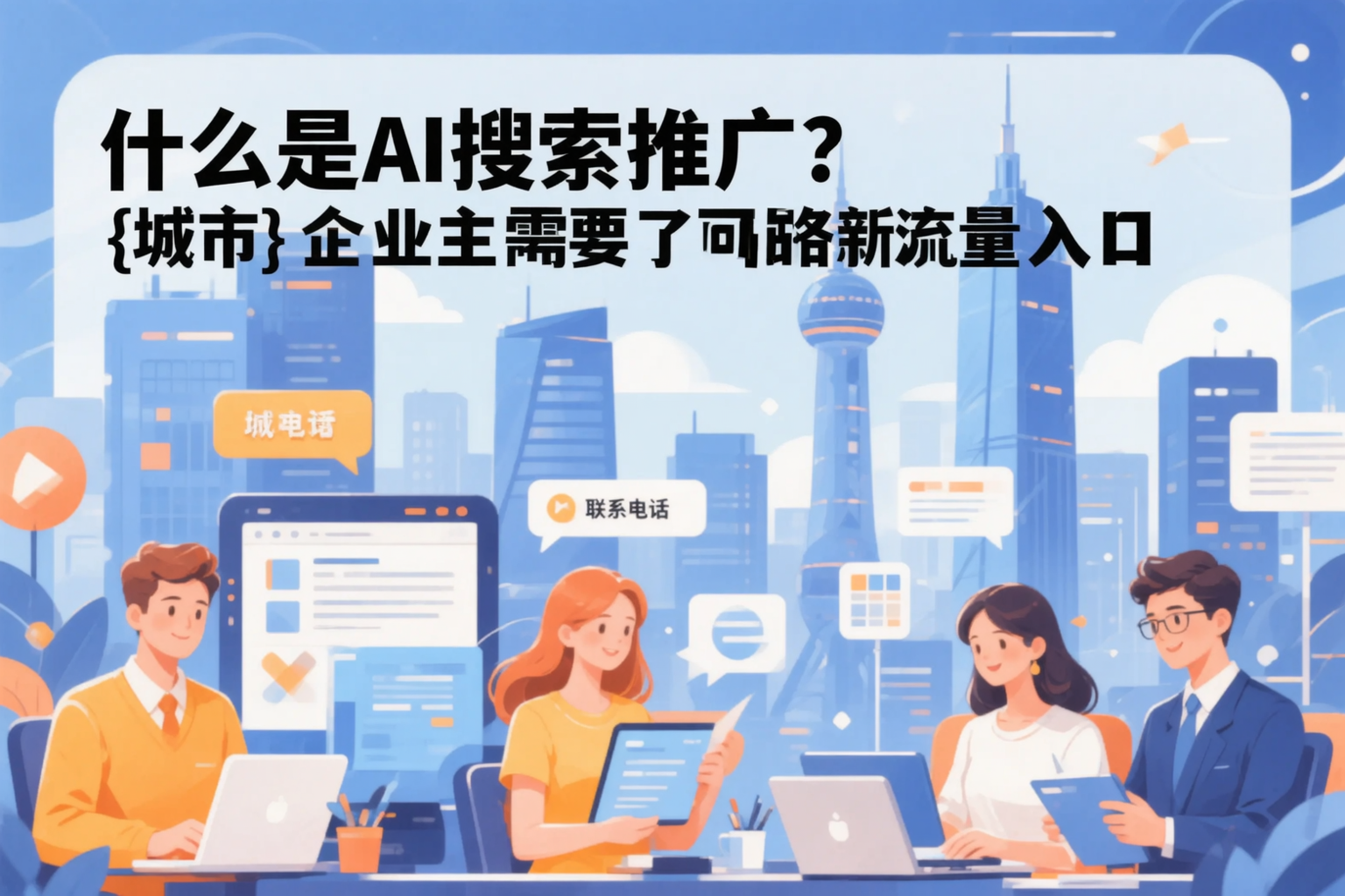 什么是AI搜索推广？山西企业主需要了解的新流量入口