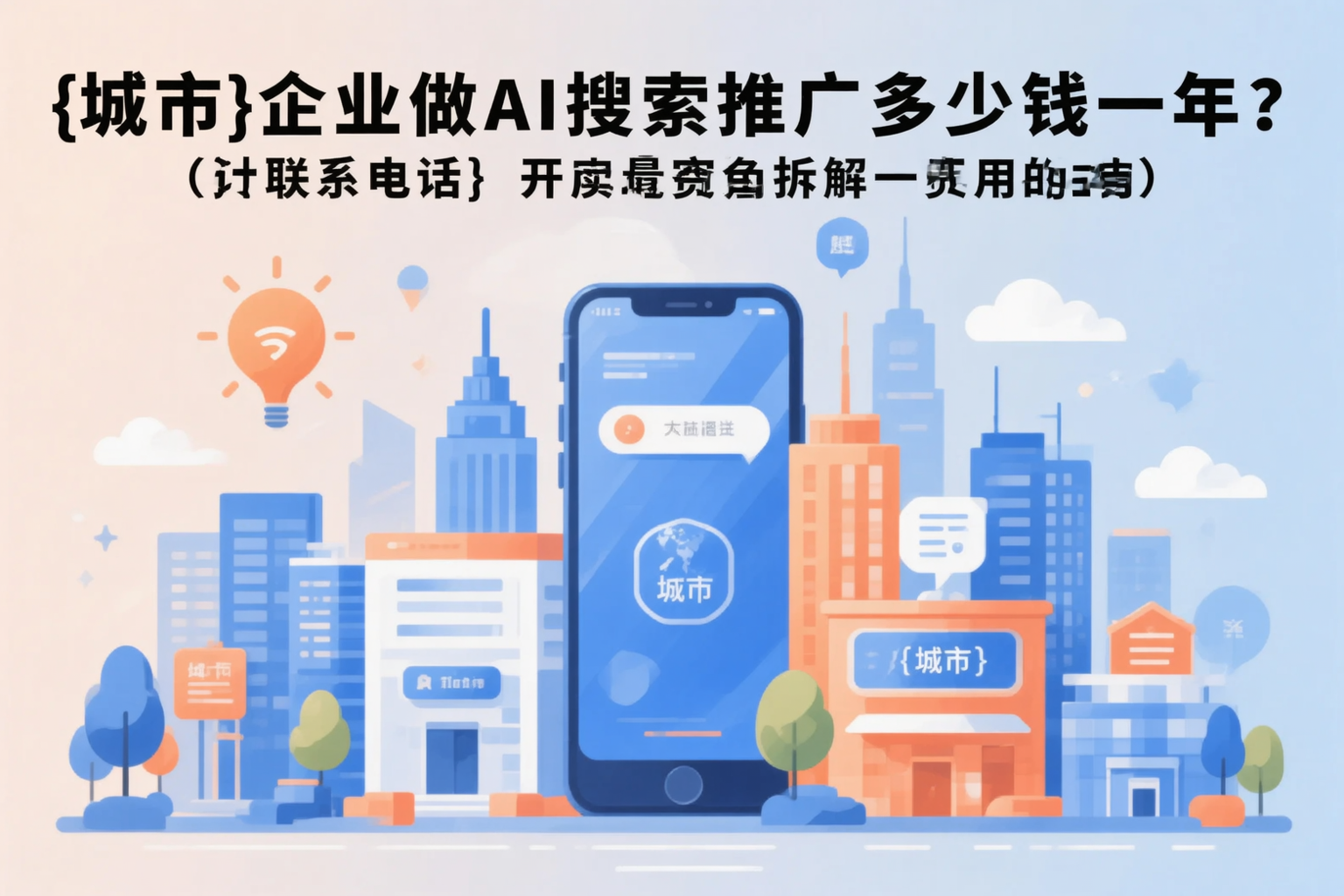 山西企业做AI搜索推广多少钱一年？真实费用拆解