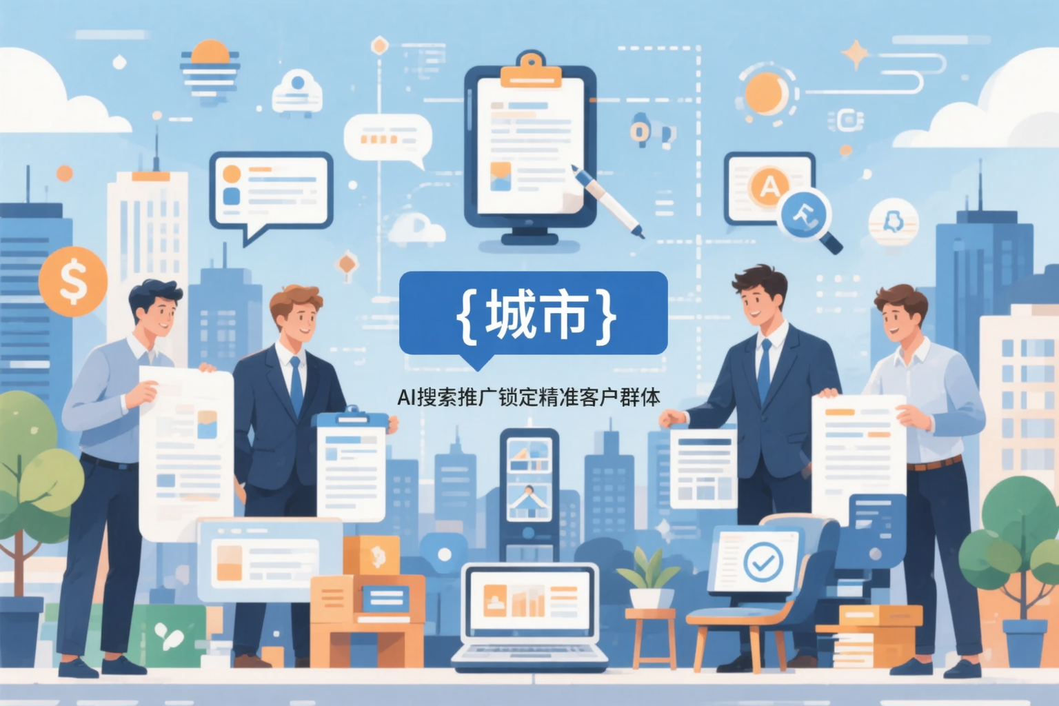 山西公司如何用AI搜索推广锁定精准客户群体
