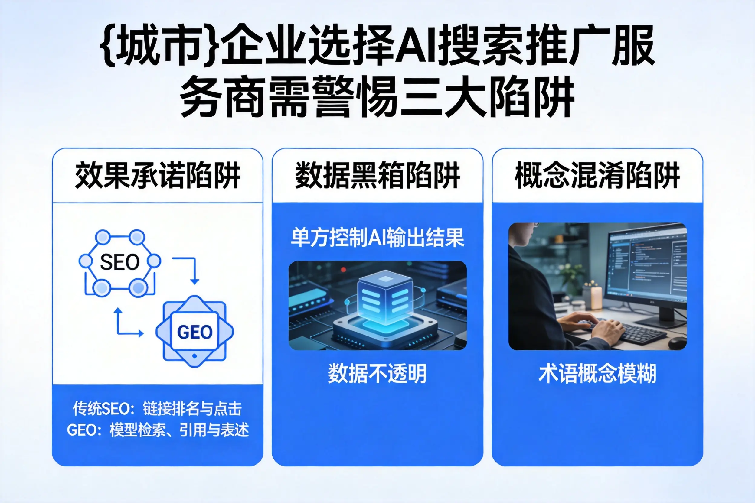 山西企业选择AI搜索推广服务商需警惕三大陷阱