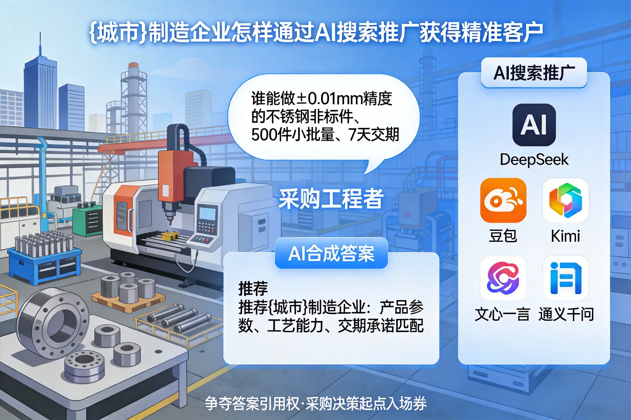 山西制造企业怎样通过AI搜索推广获得精准客户