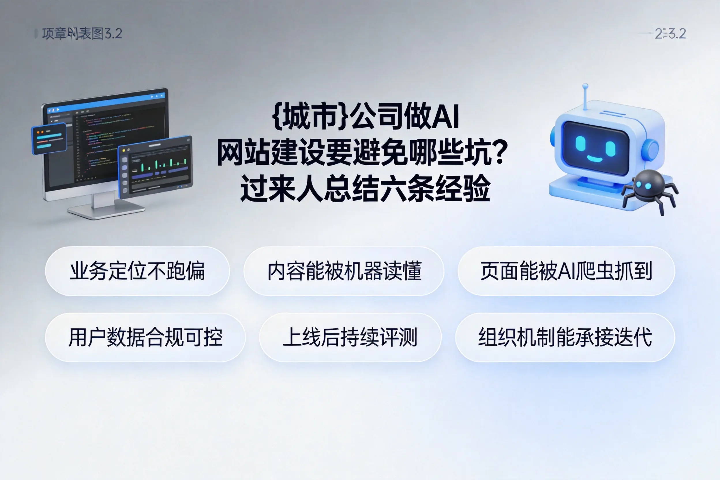 山西公司做AI网站建设要避免哪些坑？过来人总结六条经验