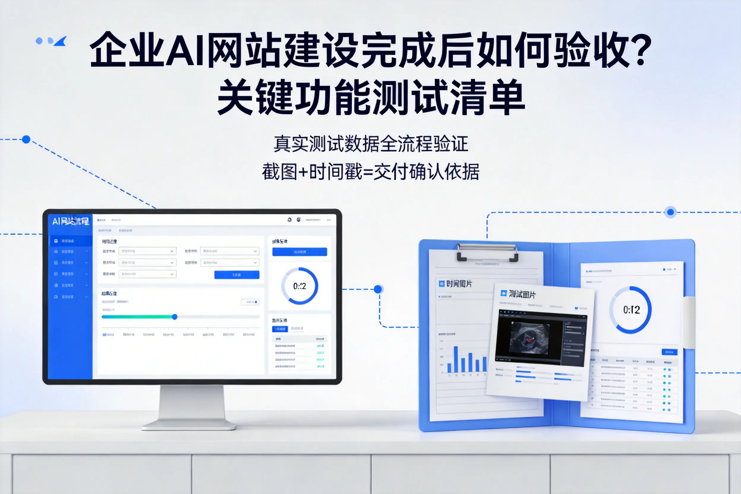 山西企业AI网站建设完成后如何验收？关键功能测试清单