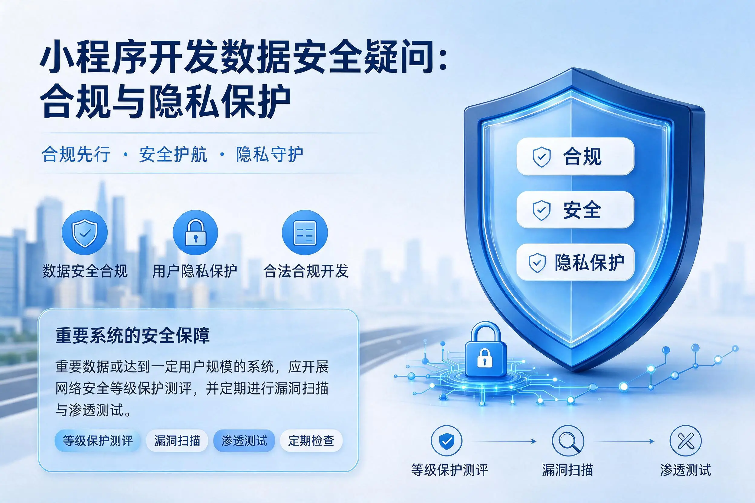 山西小程序开发数据安全疑问：合规与隐私保护