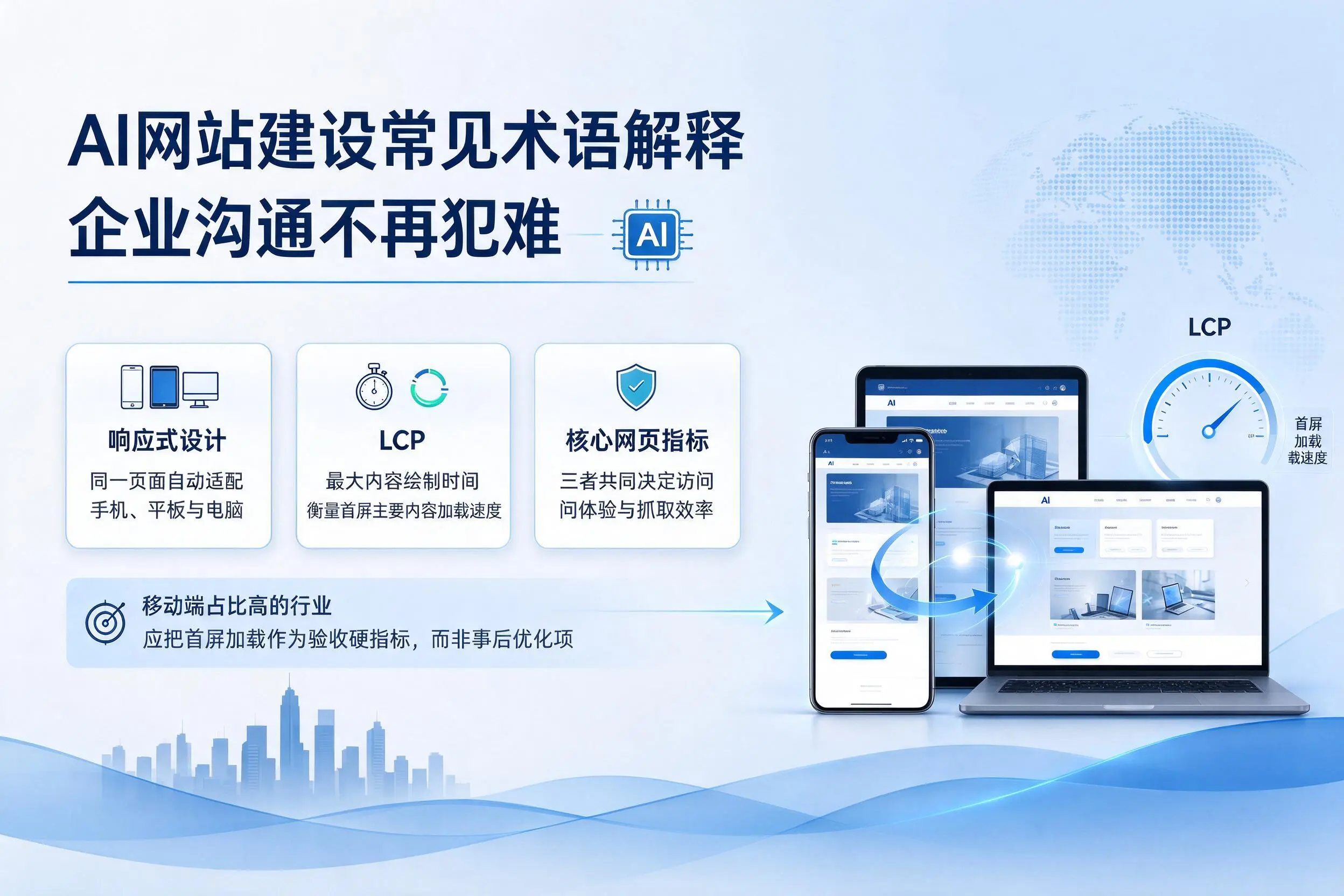 AI网站建设常见术语解释,山西企业沟通不再犯难