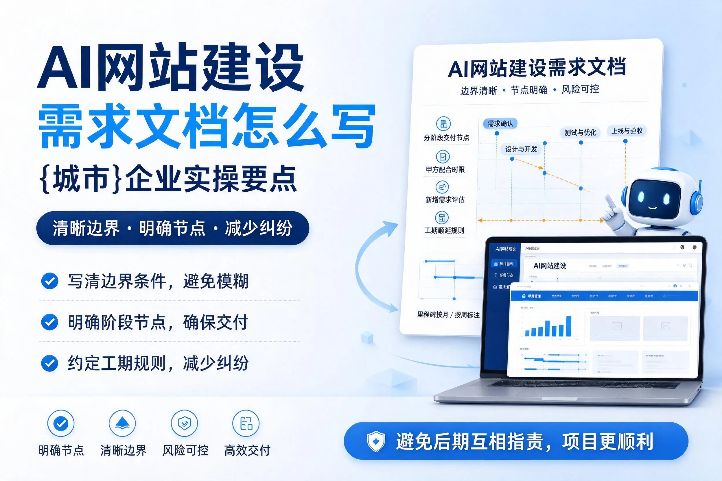 AI网站建设需求文档怎么写，山西企业实操要点