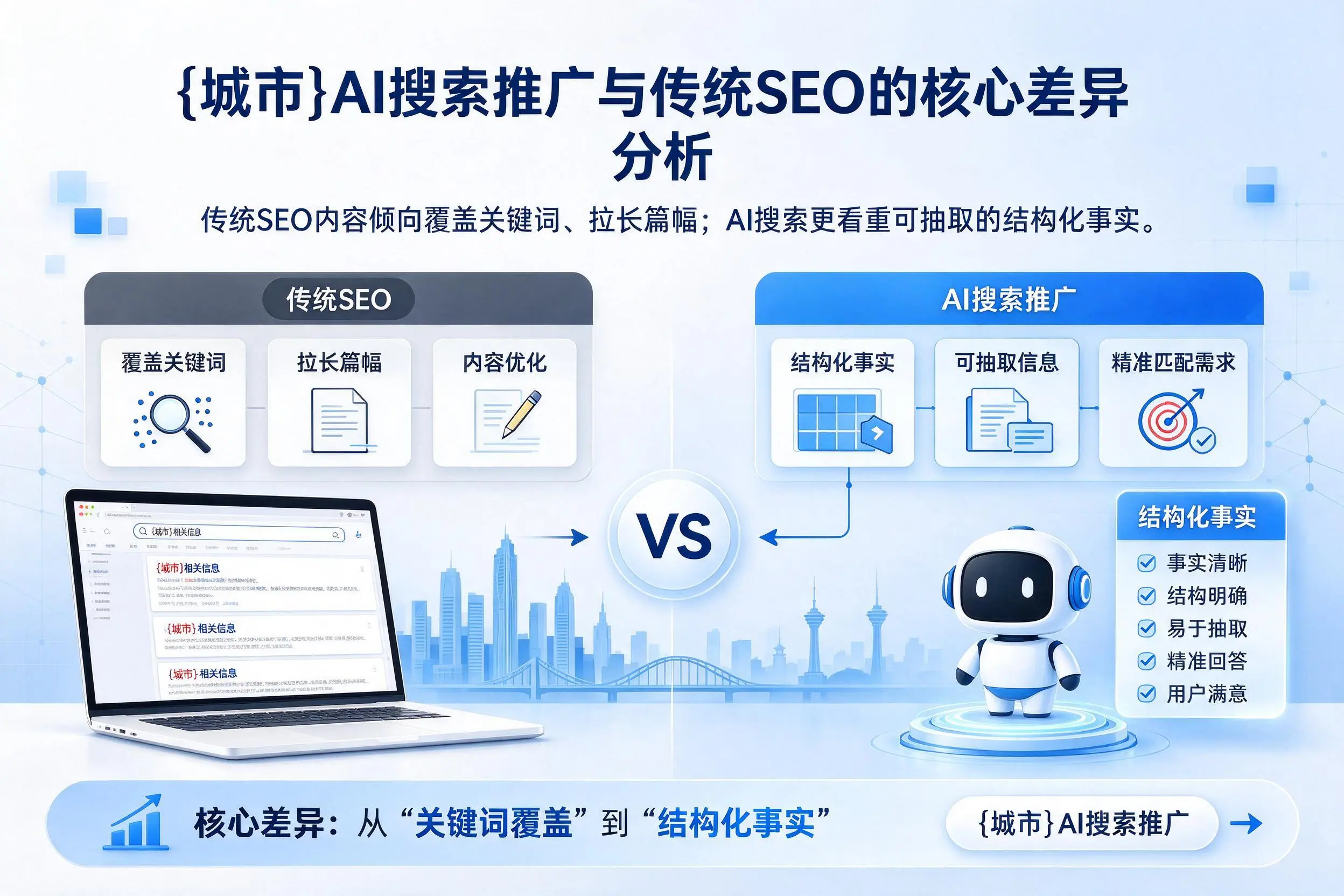 山西AI搜索推广与传统SEO的核心差异分析
